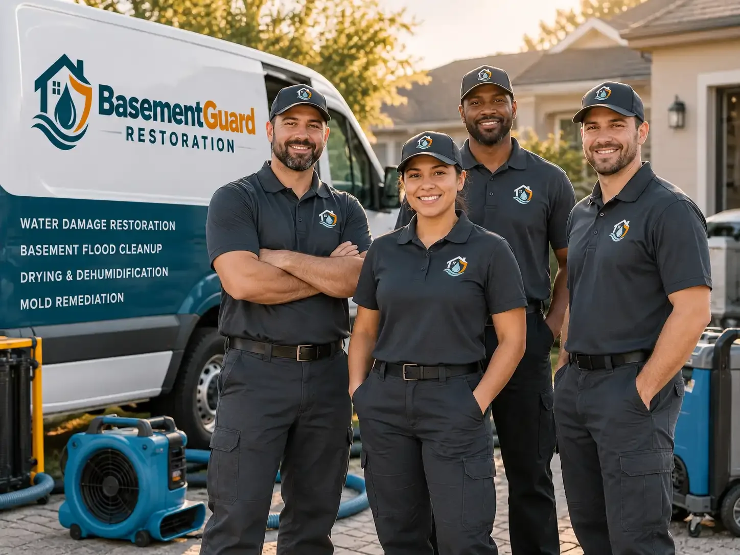 Basement Water Damage Restoration company in Rougemont, NC